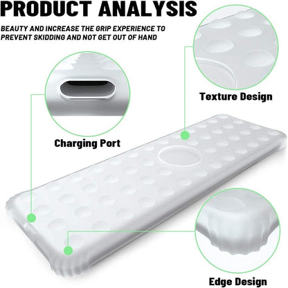Protective Case Compatible for Apple TV 4K/4Th/Hd Siri Remote (1St Generation) - Lightweight [Anti Slip] Shock Proof Silicone Cover for Apple TV Siri Remote Controller (Green Glow in the Dark)