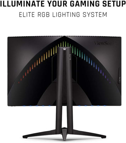 XG270QC 27 Inch Curved 1440P 1Ms 165Hz Gaming Monitor with Freesync Premium Pro, VESA Display HDR400 and Advanced Ergonomics for Esports